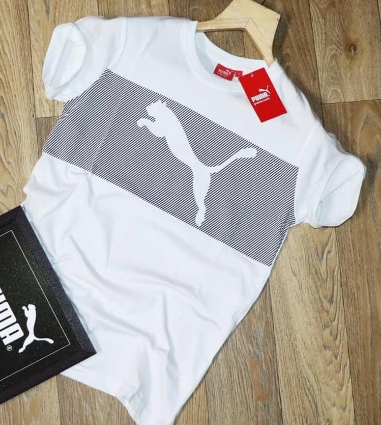 White Puma Dryfit TShirt