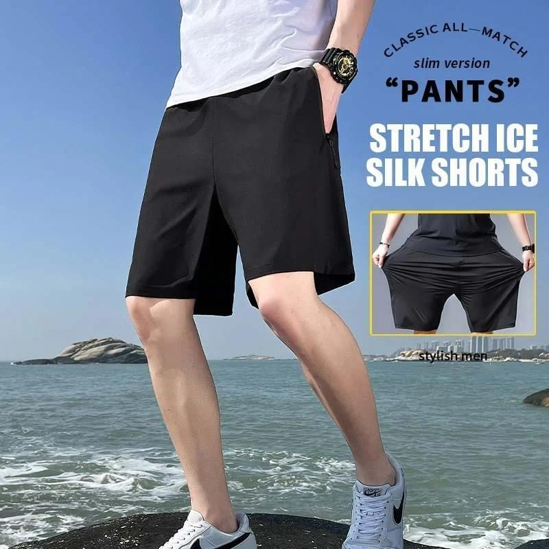 Men's Stretchable Cotton Shorts