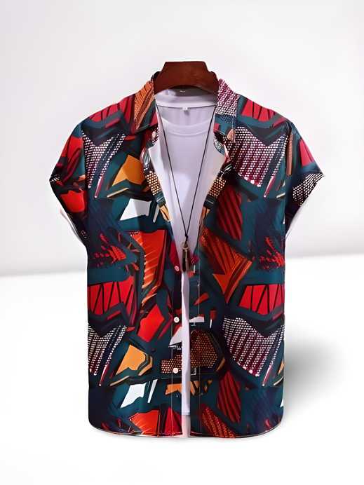 Men Regular Fit Printed Casual Shirt