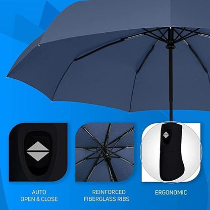 Compact Automatic Open Close Lightweight Umbrella